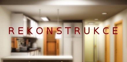 rekonstruce bytovho jdra, koupelny, kuchyn